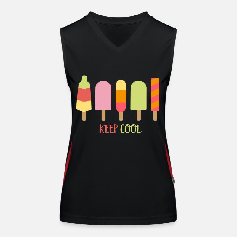 EIS Funktionelles Kontrast-Tank Top für Frauen