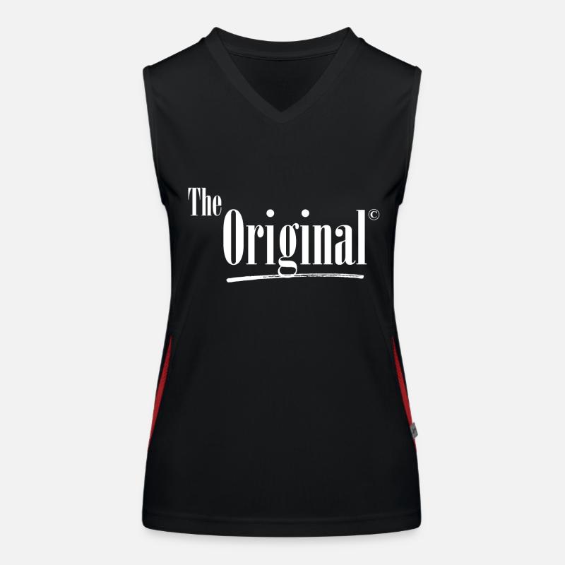 the original mit remix vater/sohn partnerlook team Funktionelles Kontrast-Tank Top für Frauen