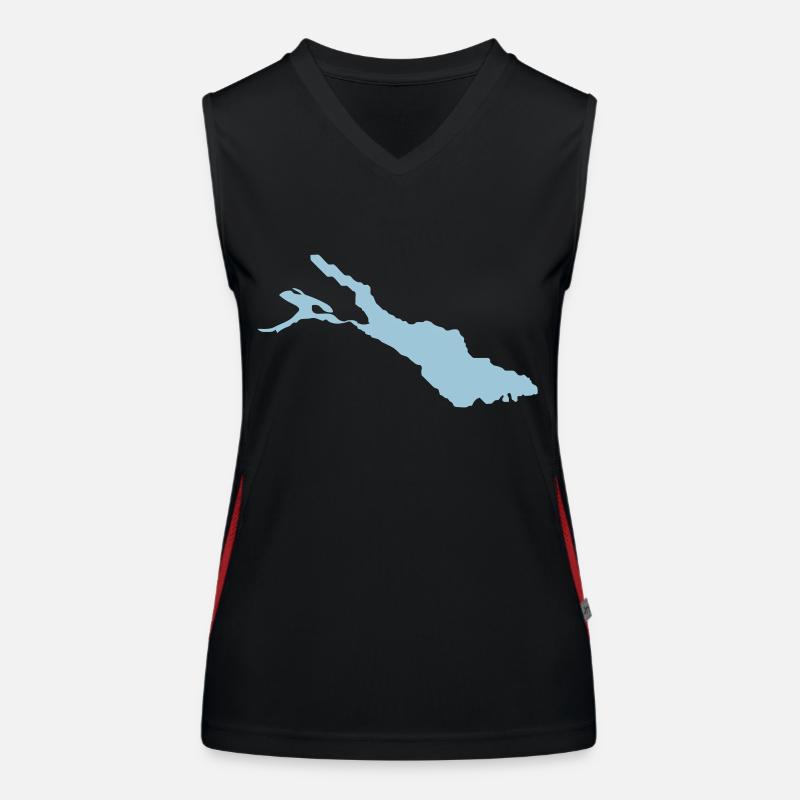 (bodensee) Funktionelles Kontrast-Tank Top für Frauen