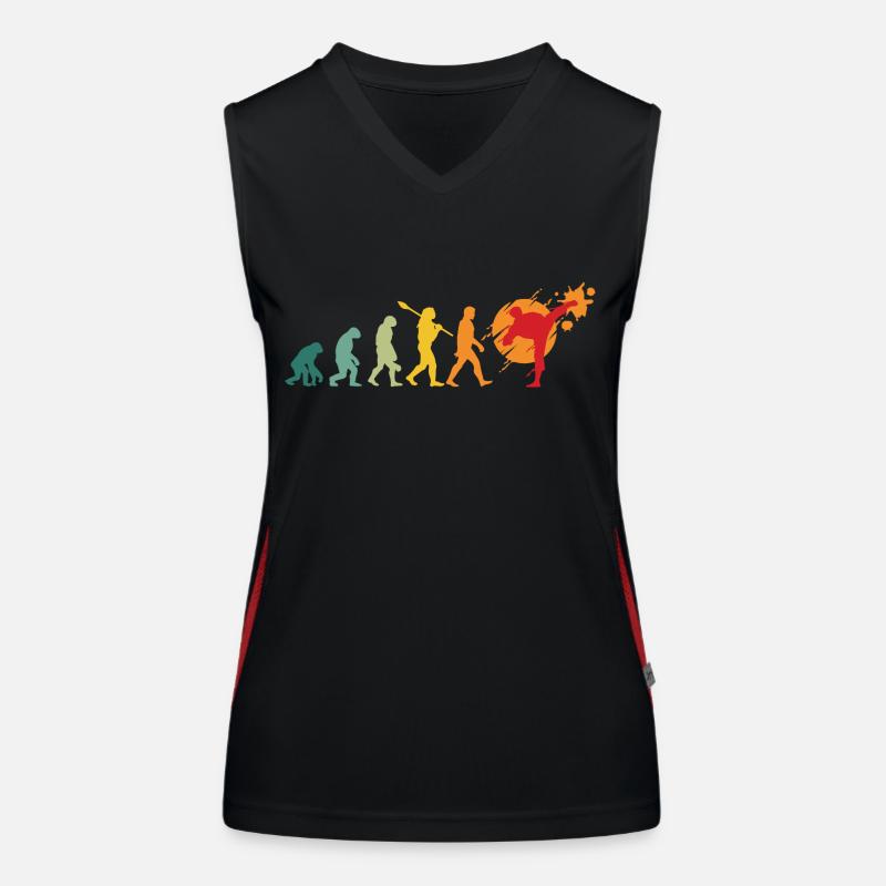 Evolutions MMA Development Human Monkey Karate Women's Functional Contrast Tank Top