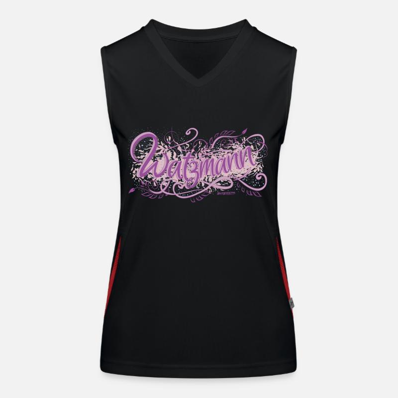 Watzmann Funktionelles Kontrast-Tank Top für Frauen