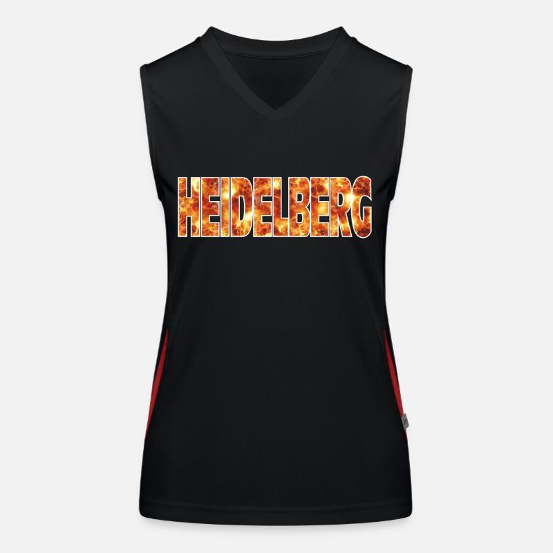 Heidelberg Funktionelles Kontrast-Tank Top für Frauen