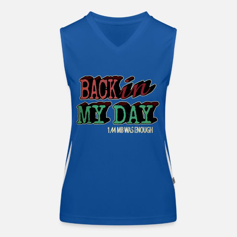 Computer Bday Fullstack Developer Programming Women's Functional Contrast Tank Top