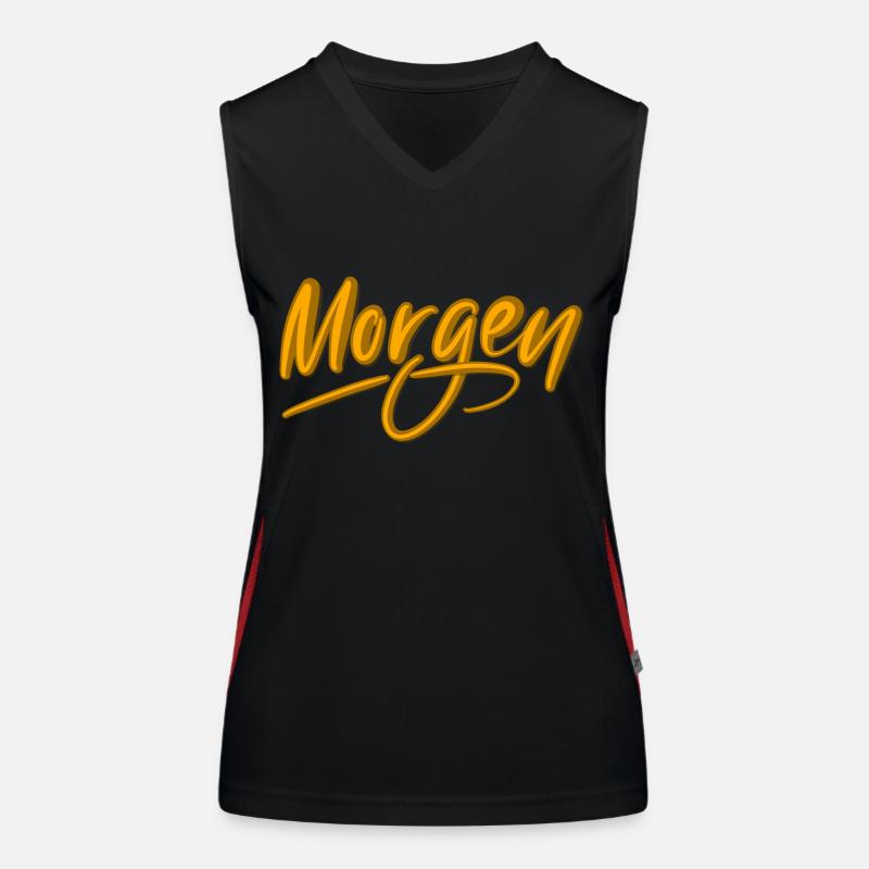 Morgen Funktionelles Kontrast-Tank Top für Frauen
