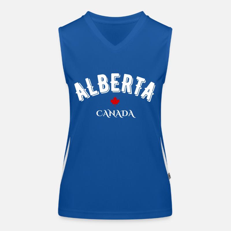 alberta canada Débardeur respirant contrasté Femme