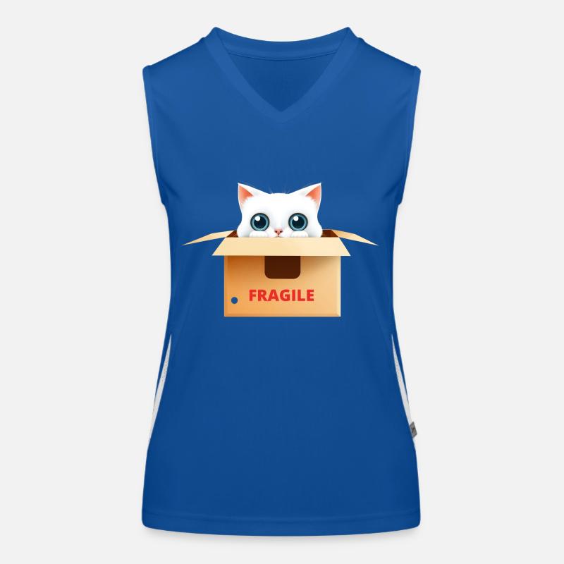 Cat box Women's Functional Contrast Tank Top