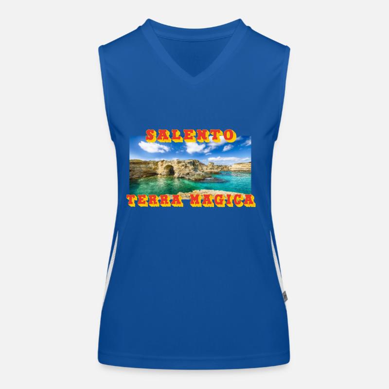 Salento Terra Magica Débardeur respirant contrasté Femme