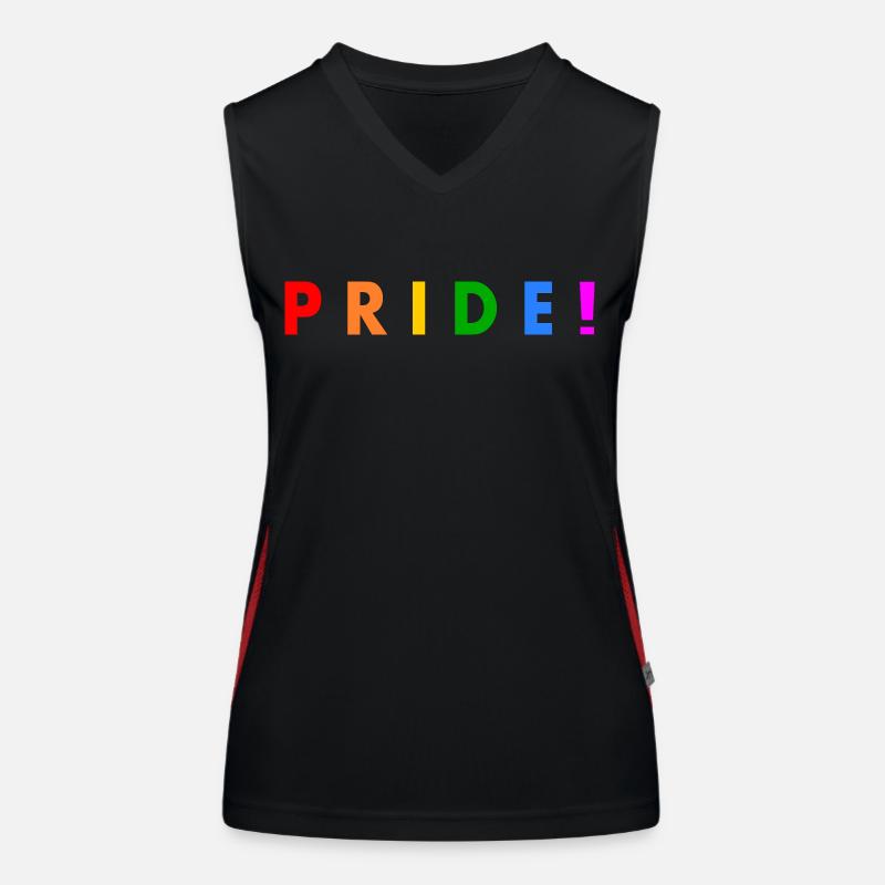 Pride Women's Functional Contrast Tank Top