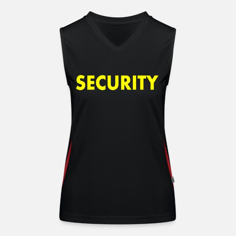 Security Débardeur respirant contrasté Femme