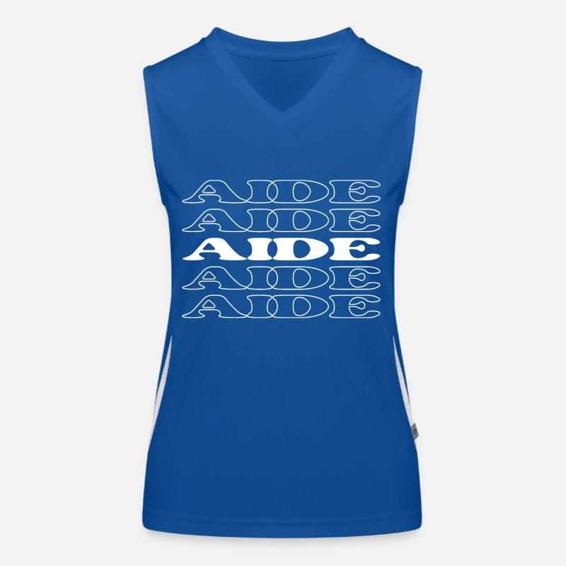 Aide Assistant Helper Associate Acolyte Women's Functional Contrast Tank Top