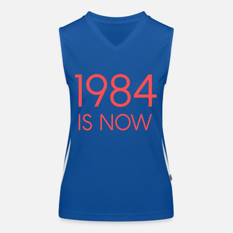 1984, C’EST MAINTENANT Débardeur respirant contrasté Femme