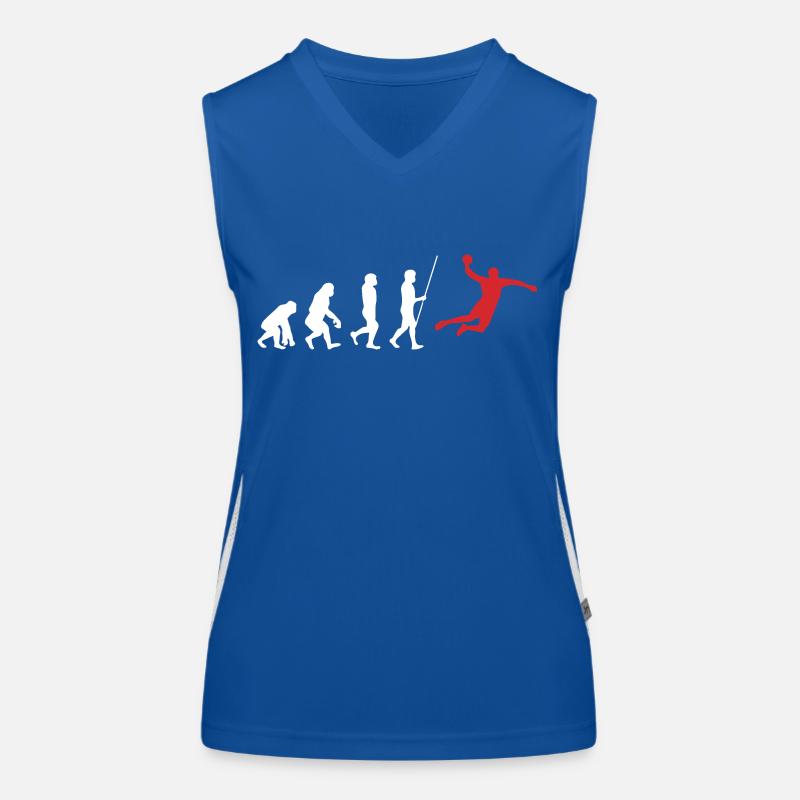 Évolution du handball Débardeur respirant contrasté Femme