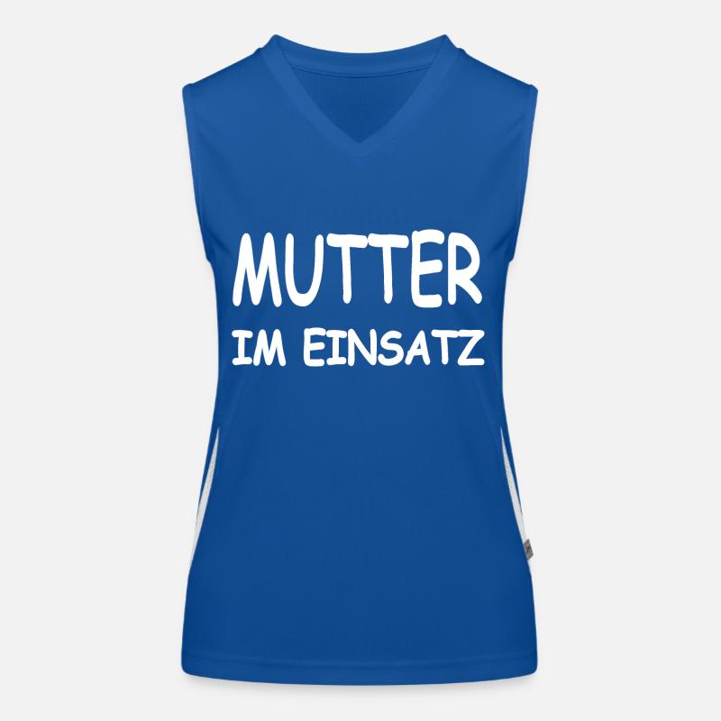 Mutter Funktionelles Kontrast-Tank Top für Frauen