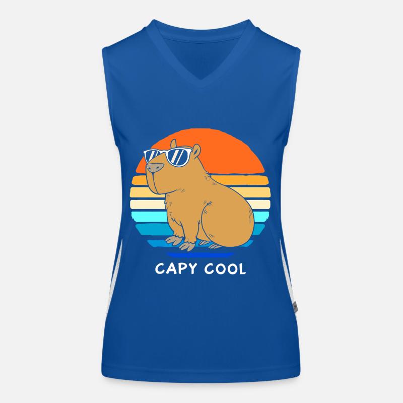Capybara Capibara Women's Functional Contrast Tank Top