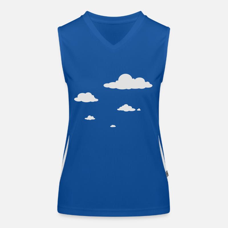 nuages Débardeur respirant contrasté Femme