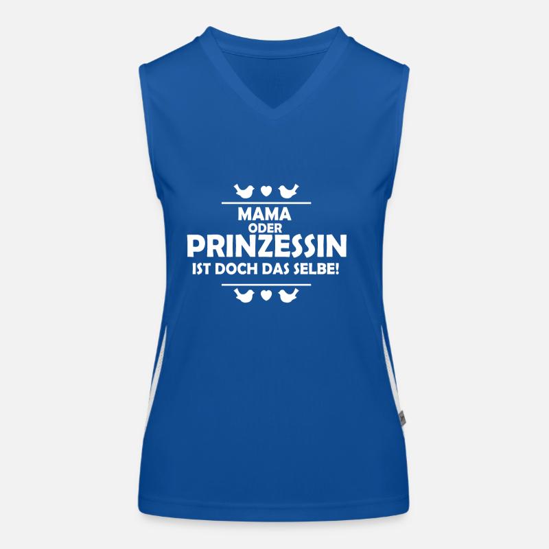 Mama Funktionelles Kontrast-Tank Top für Frauen