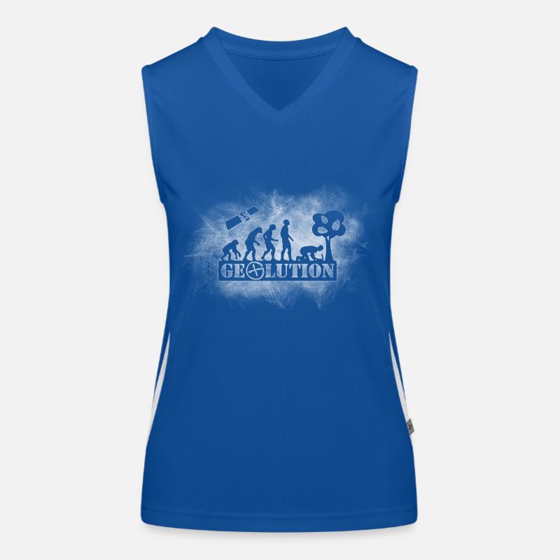 Geolution-light-grunge Funktionelles Kontrast-Tank Top für Frauen