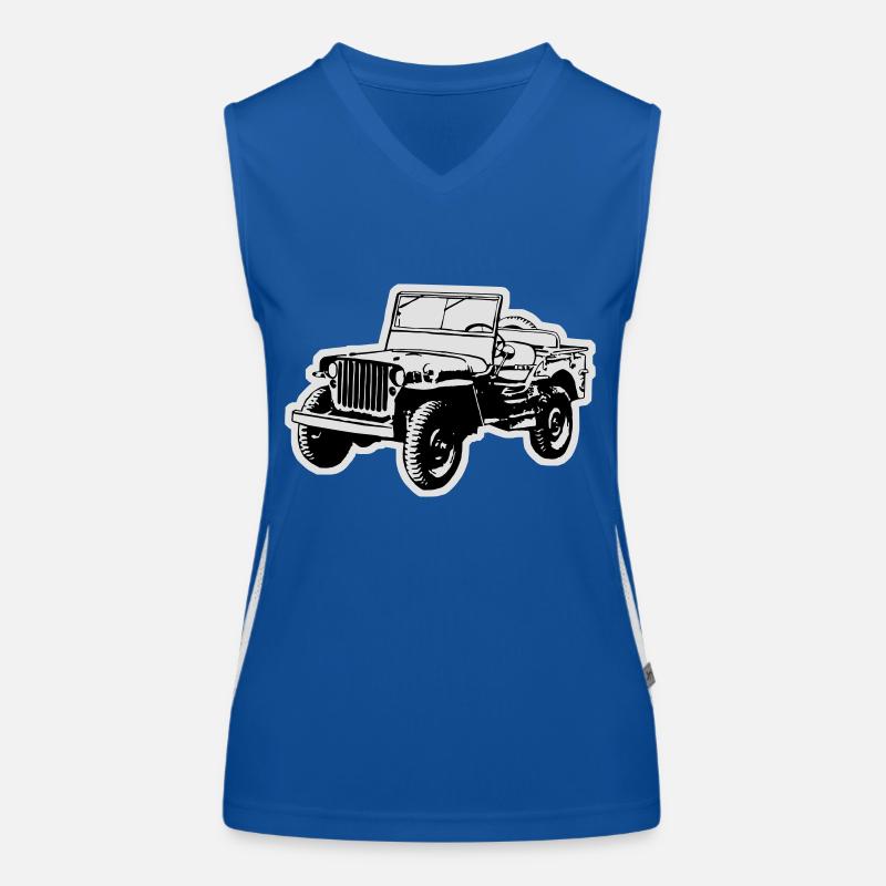 Willy Jeep Women's Functional Contrast Tank Top
