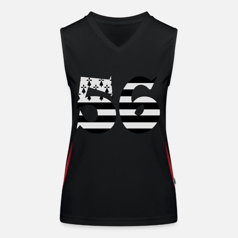 56 Britain flag Women's Functional Contrast Tank Top