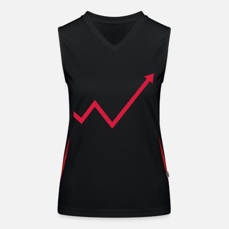 wachstum Funktionelles Kontrast-Tank Top für Frauen