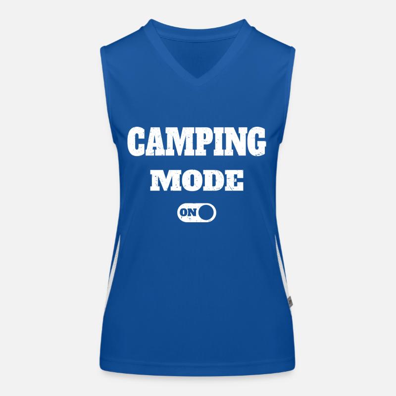 Camping mode activated Women's Functional Contrast Tank Top