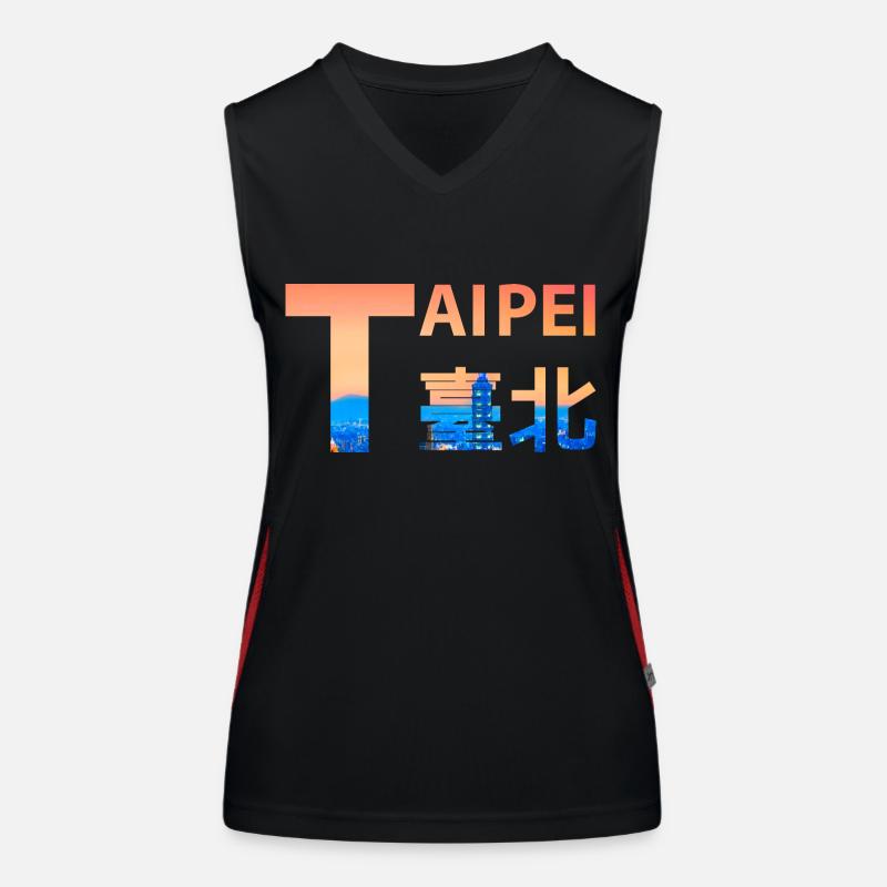 Taipei Débardeur respirant contrasté Femme