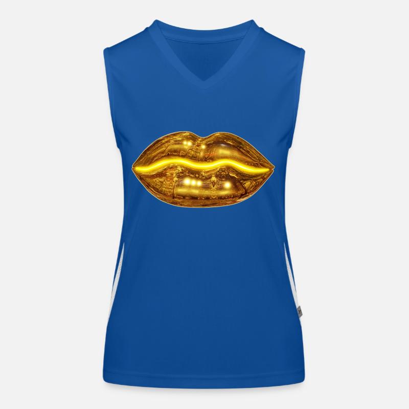 Baiser d’or Débardeur respirant contrasté Femme