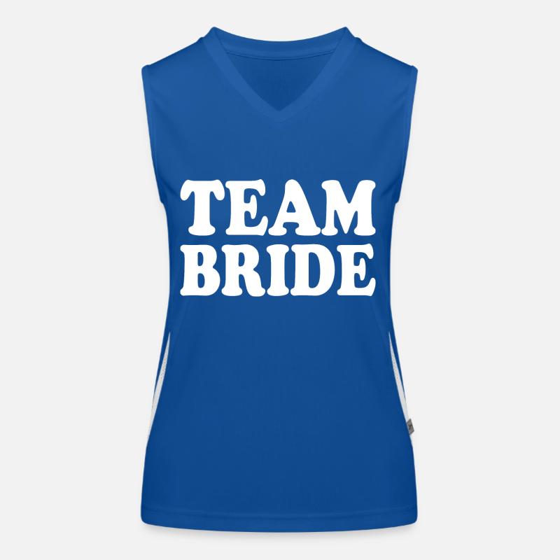 Team bride Débardeur respirant contrasté Femme
