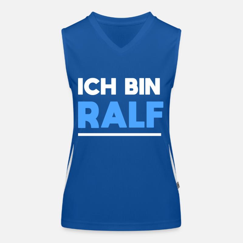 Ralf Name Spruch für stolze Ralfs Funktionelles Kontrast-Tank Top für Frauen