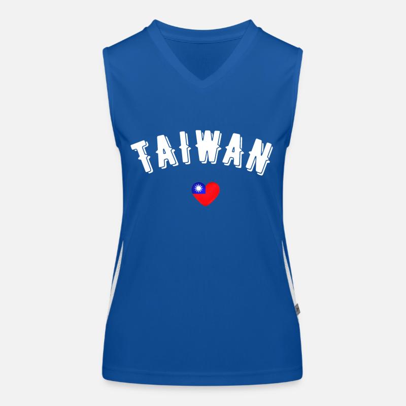 Taiwan Women's Functional Contrast Tank Top