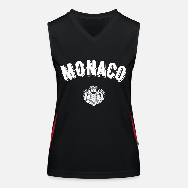 Monaco Débardeur respirant contrasté Femme