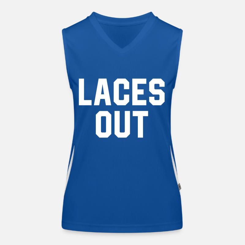Laces Out Women's Functional Contrast Tank Top