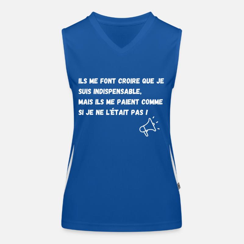 indispensable Débardeur respirant contrasté Femme