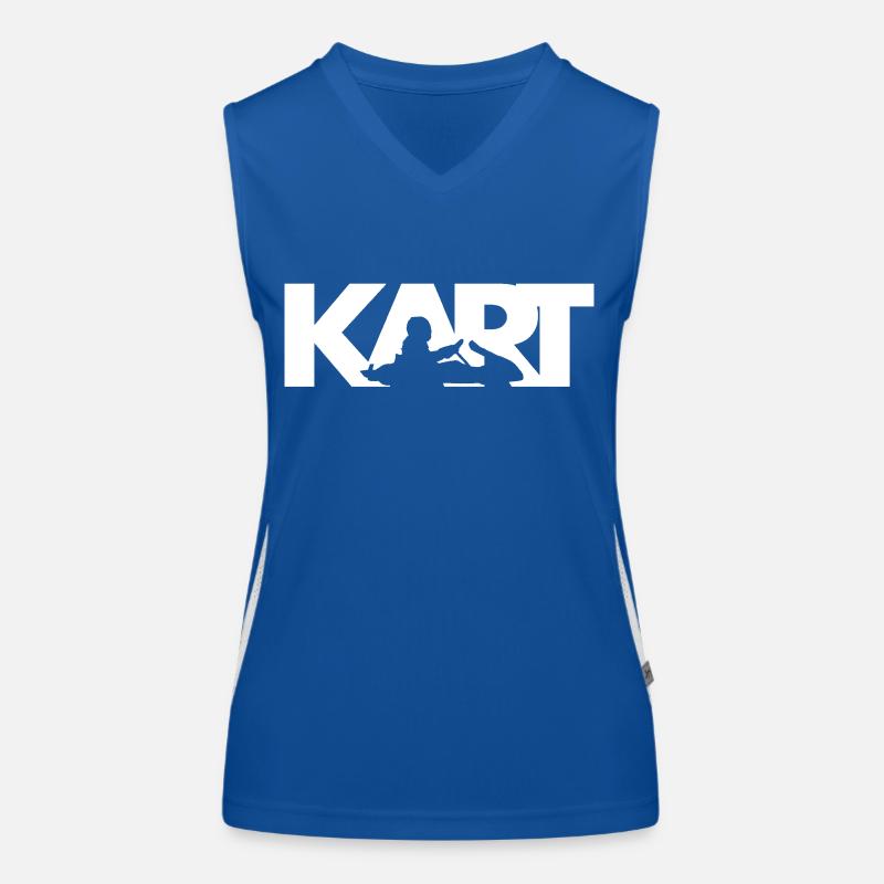Kart Funktionelles Kontrast-Tank Top für Frauen