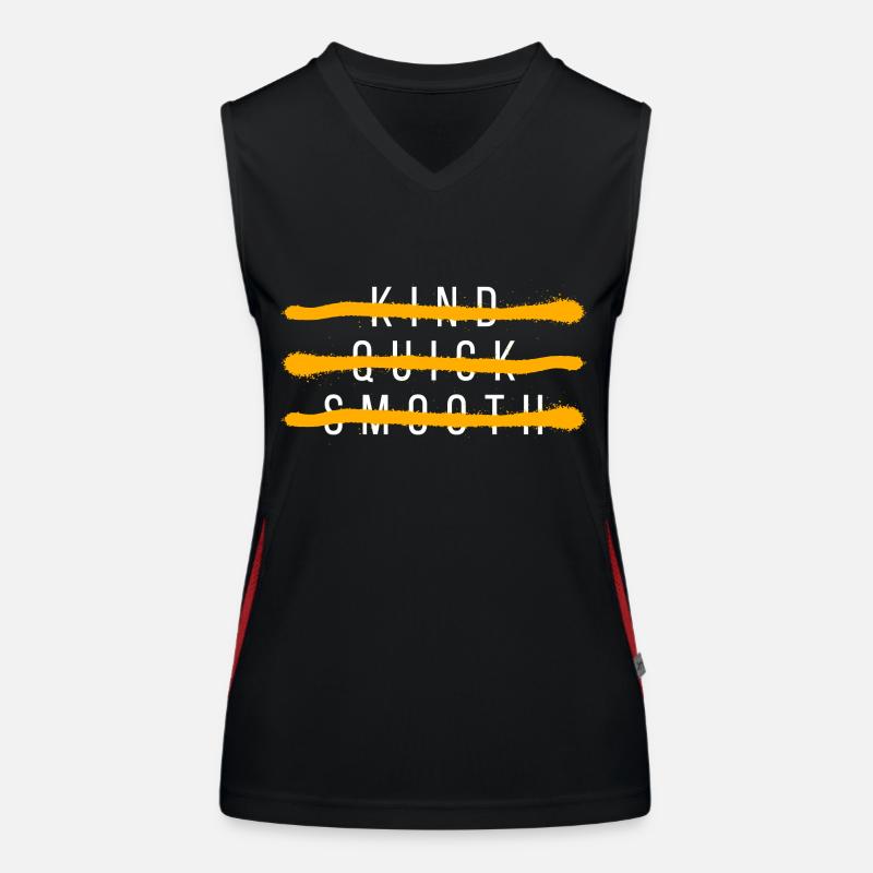 KIND QUICK SMOOTH Funktionelles Kontrast-Tank Top für Frauen