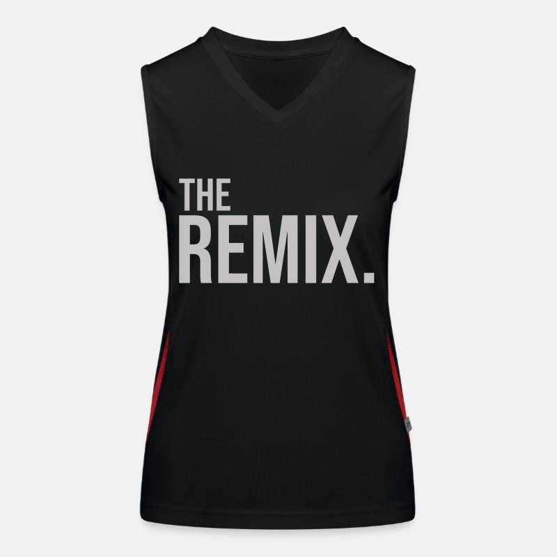 The Remix Funktionelles Kontrast-Tank Top für Frauen