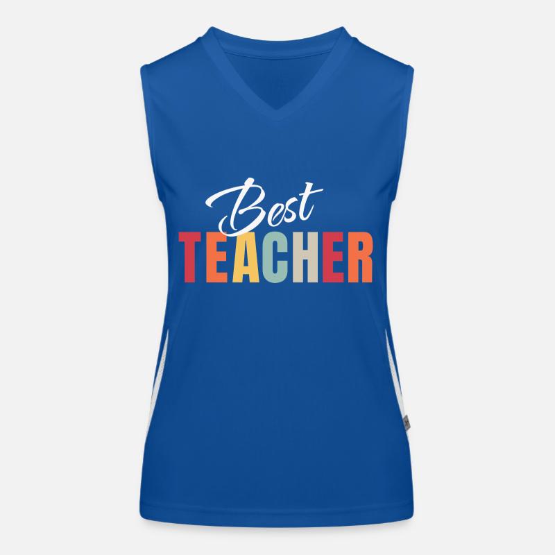 BESTER LEHRER Funktionelles Kontrast-Tank Top für Frauen
