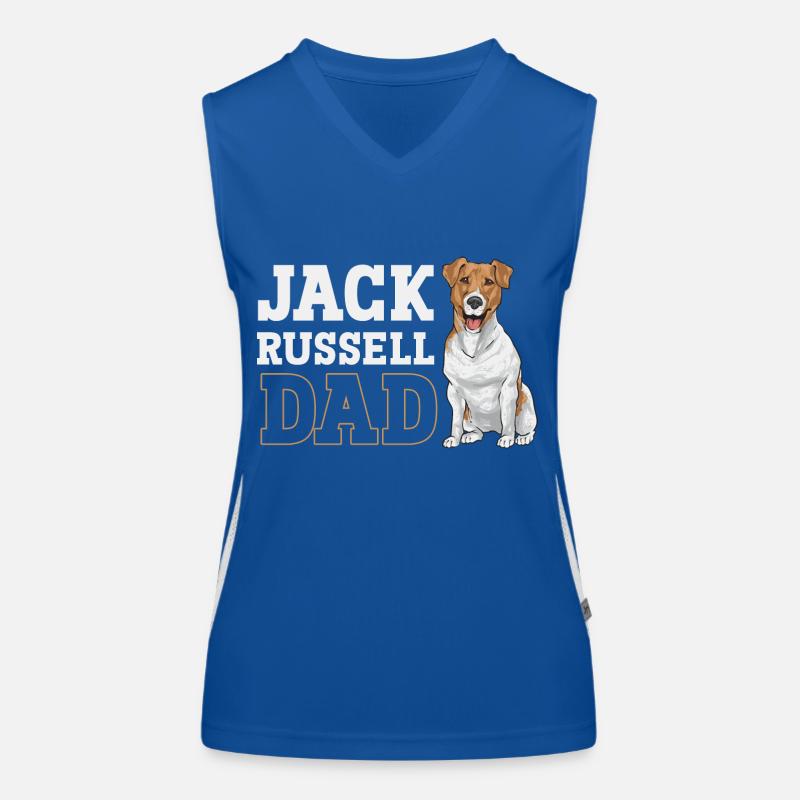 Jack Russell Terrier Women's Functional Contrast Tank Top