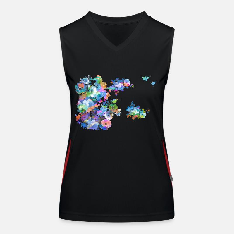 Fleurs,Fleur,Printemps,Fleurs,Coloré Débardeur respirant contrasté Femme
