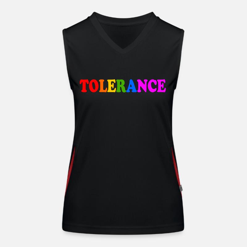 Tolerance Funktionelles Kontrast-Tank Top für Frauen