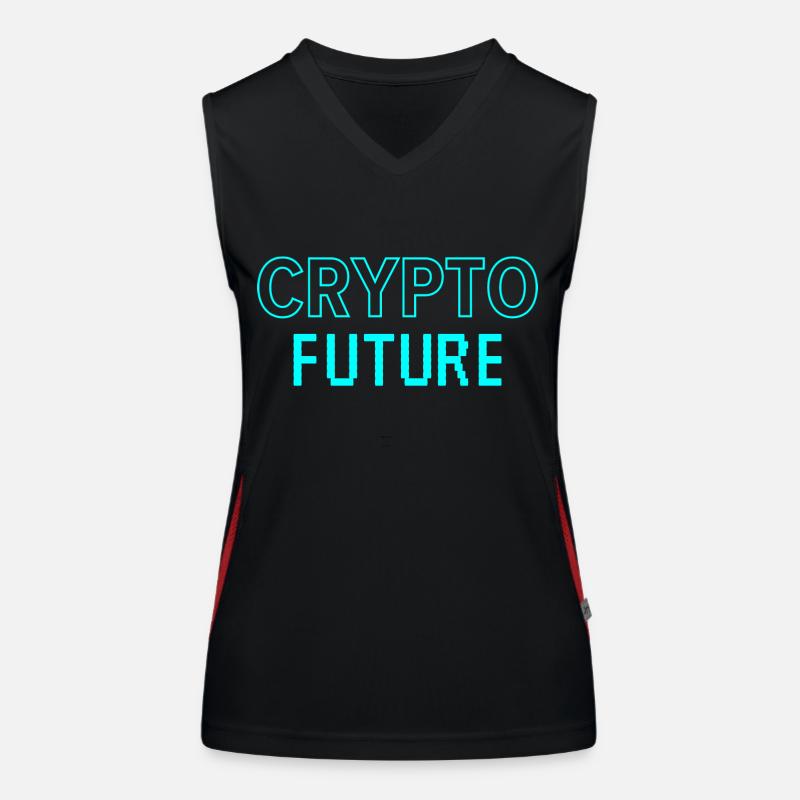 Crypto Future Women's Functional Contrast Tank Top