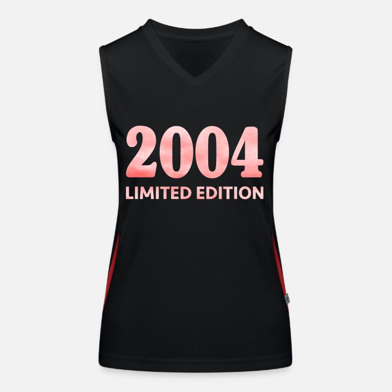 2004 Limited Edition Geschenkidee Funktionelles Kontrast-Tank Top für Frauen