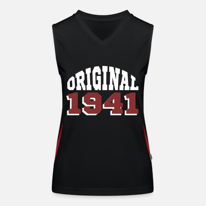 Original 1941 Débardeur respirant contrasté Femme