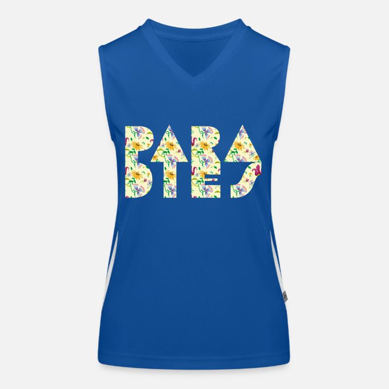 paradies wordonshirt Funktionelles Kontrast-Tank Top für Frauen