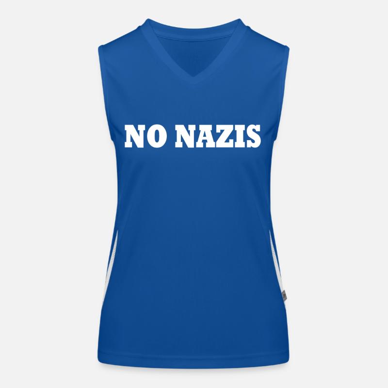 No nazis Débardeur respirant contrasté Femme