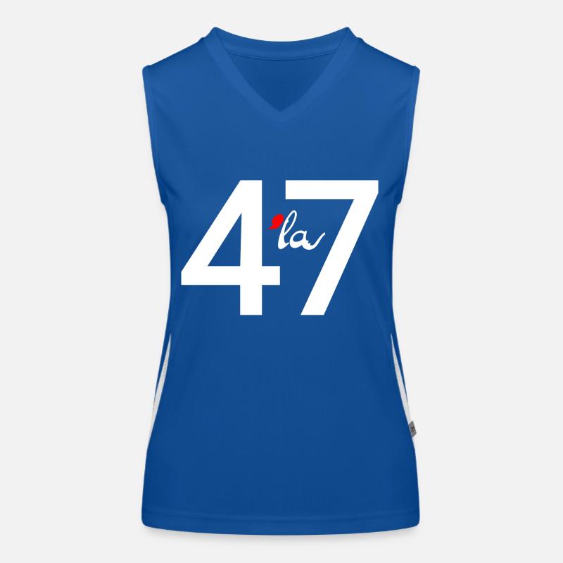 47 comma la Women's Functional Contrast Tank Top