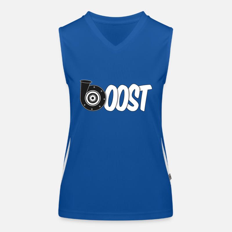 Turbolader Boost Funktionelles Kontrast-Tank Top für Frauen