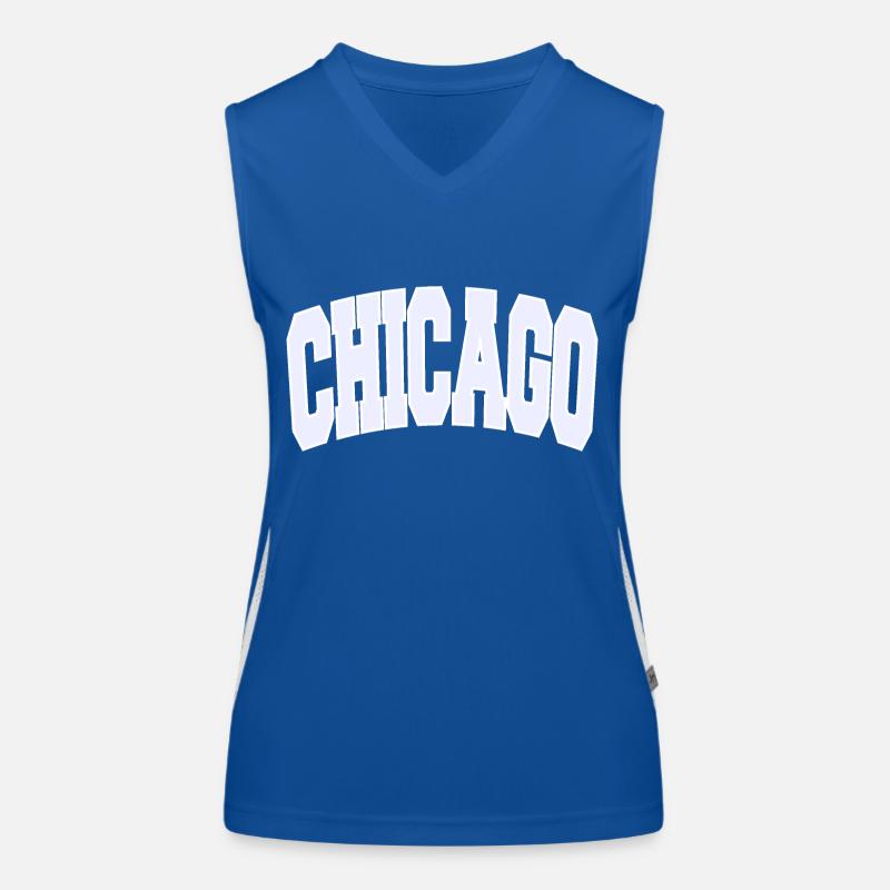 CHICAGO College Funktionelles Kontrast-Tank Top für Frauen
