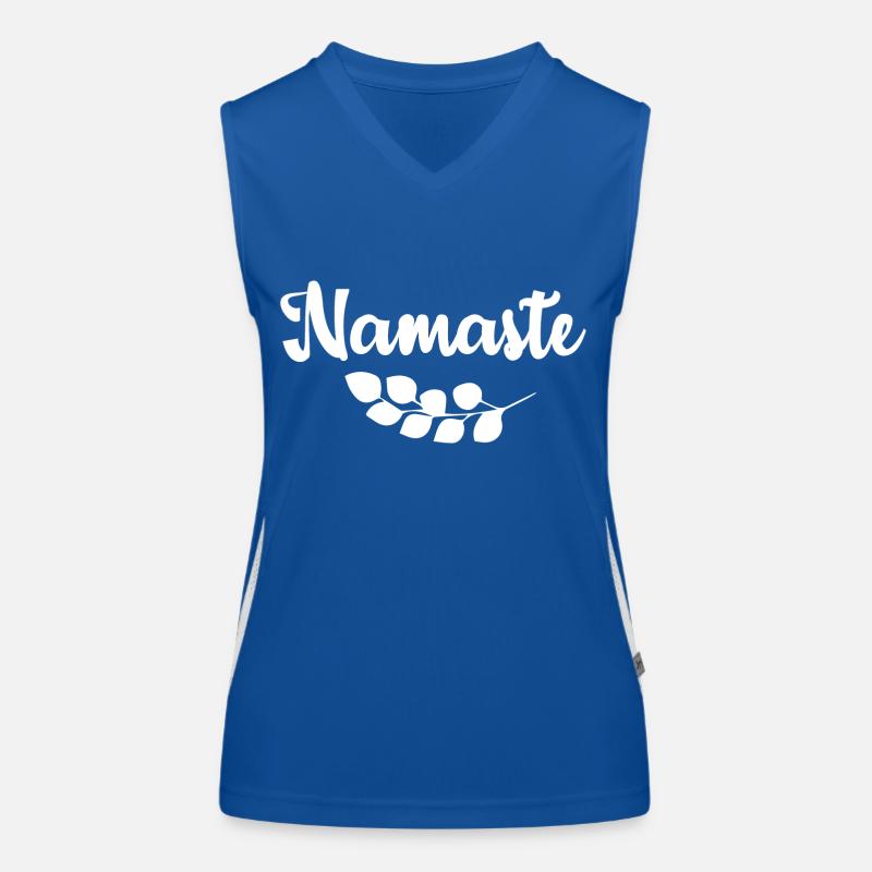 Yoga Gift for Yogis Meditation Gift Idea Om Women's Functional Contrast Tank Top