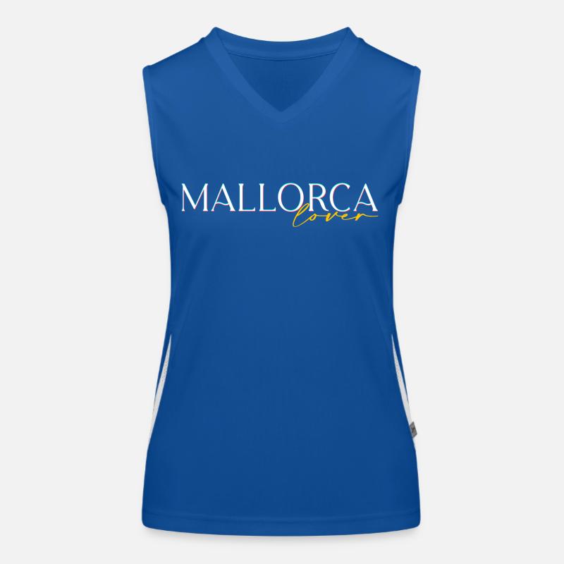 Mallorca Funktionelles Kontrast-Tank Top für Frauen